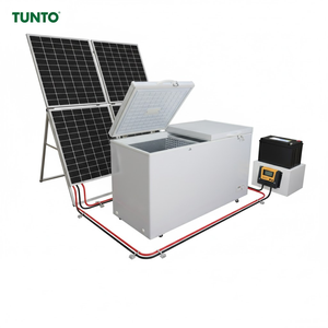 Congelador Portátil Solar de 12V 24V 68L 168L, Refrigerador Fuera de la Red para Acampar, Camioneta, Caravana, Barco, Eficiente Energéticamente - Product Image 1
