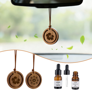 Ambientador Personalizado para Coche, Aromaterapia Colgante de Madera de Pino, Aroma Duradero para Coche y Hogar - Product Image 3