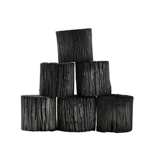 Carbón Vegetal Negro sin Humo para Barbacoa, Forma de Briqueta de Crisantemo, Madera Dura de Roble, Alto Contenido Calórico - Product Image 2