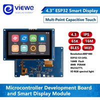 ESP32 LVGL WIFI & BLES HMI papan pengembangan RGB LCD tampilan grafis modul TFT tampilan layar pintar dengan sentuh untuk ar-duino