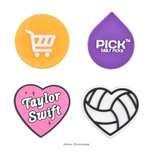 Hot Sale UV Printing Sport <strong>Balls</strong> Clog Charm Wholesale Team Game Clogs Buckle Gym Basketball Football Shoe Charm Bulk - Product Image 4