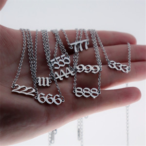 Bracelet de cheville en acier inoxydable or 18K, bijoux pour femmes sans vernis, <span class=keywords><strong>111</strong></span> — 999 - Product Image 2
