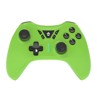 Control Inalámbrico Económico para Computadora, Joystick, Gamepad con Cable, Funda de Silicona, Control con Agarre para Switch Pro y PC