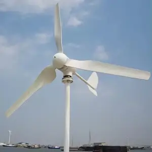 家庭用卸売価格3kwオフグリッドハイブリッドソーラー風車発電機システム