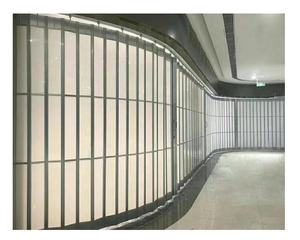 Nouvelle <span class=keywords><strong>porte</strong></span> <span class=keywords><strong>pliante</strong></span> en PVC transparent, volet roulant coulissant en aluminium et plastique, pliable, anti-poussière, anti-vieillissement, usage commercial - Product Image 6