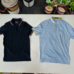 T-shirt da uomo usata all'ingrosso abbigliamento da uomo con scollo a T-shirt da uomo - Product Image 2