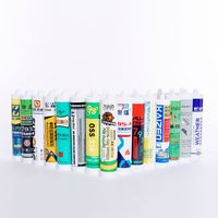 Precio de fábrica HDPE Botella de plástico vacía para apretar Botella de súper pegamento con forma de cilindro de tapa de Punta larga