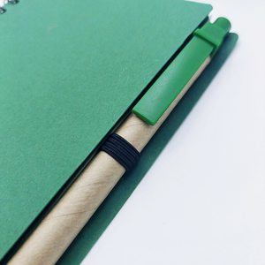 Logo personnalisé Kraft Bon marché Reliure à spirale Note bâton personnalisée pour entreprise avec prise stylo pour cahier pour étudiants Fabricant - Product Image 6