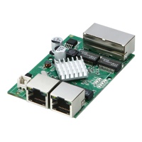 Commutateur Ethernet POE Gigabit PCB 2 + 2 PH2.0 8PIN Ports Network POE Switch Board Gigabit Desktop Switch Hub Smart Parking System
