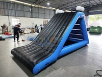 Toboggan aquatique gonflable commercial de 5 m pour parcs aquatiques, plages et piscines – Vente en gros