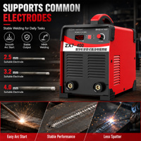 Máquina de Soldar Inverter MMA 400A 220V 380V de Doble Voltaje 400 Amperios para Uso Doméstico e Industrial (Kit)
