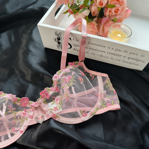 US-Lagerbestand Spitzen-Dessous in Rosa Sexy Lingerie von Dessous-Anbietern Unterwäsche für Frauen Dessous-Set Sexy Unterwäsche für Damen - Product Image 3