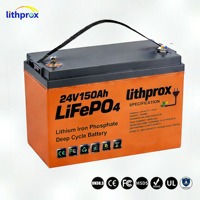 Batterie prismatique LFP 24V150AH 3.6KWh pour fauteuil roulant électrique, sortie stable, haute capacité, pour tricycle électrique à 3 roues