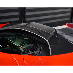 Kits carrosserie Aero pour Ferrari SF90 R Style, entièrement en fibre de carbone visible, pièces de haute qualité, fournisseur d'usine - Product Image 5
