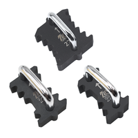 Lot de 3 supports d'engrenage de chaîne de distribution en acier, outil spécial de démontage pour réparation automobile avec poignée pour Mercedes Benz M271/M274/M276/M278