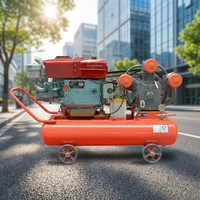 Compresseur d'air mobile diesel à vis neuf 3,5 m³/min 7 bars pour l'exploitation minière MDW-W3128, lubrification sans huile, fonctionnement silencieux