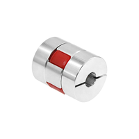 Accouplement flexible à trois griffes HLTNC D30L40 en aluminium pour vis à billes et connecteur de moteur