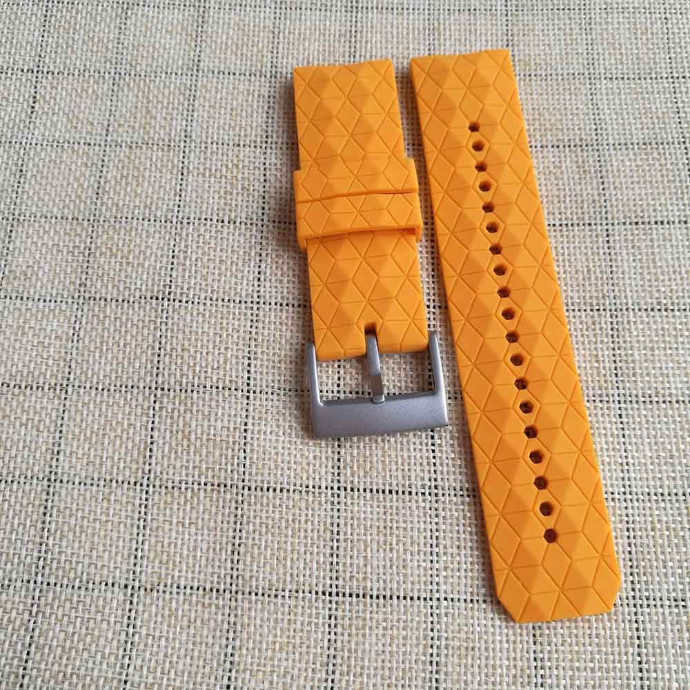 Orange Silver Buckle