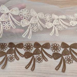 उत्कृष्ट पैटर्न कंप्यूटर कढ़ाई फीता के साथ फैक्टरी निर्मित फीता - Product Image 4