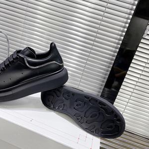 Chaussures de sport formelles pour femmes, pour la marche et la course, avec empeigne en PU et cuir artificiel, fermeture éclair, durables - Product Image 3