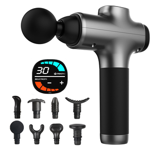 Potente pistola de masaje muscular, batería de larga duración y segura, masajeador de mano de percusión de tejido profundo para atletas, pistola de Fascia - Product Image 6