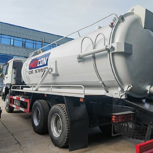 Camión de Succión de Aguas Residuales Sinotruk Howo de 22cbm, Camión Cisterna de Vacío 6*4 para la Venta - Product Image 1