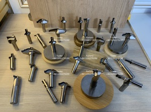TUOKE 12x12x30 PCD Woodworking Tools Diamond TCT Router Bits with Hardness Roughing Corner Radius <strong>End</strong> <strong>Mills</strong> for CNC Woodworking - Product Image 5
