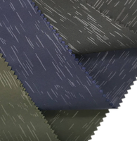 Tissu en polyester pongé gaufré à motif personnalisable, haute élasticité, pour coupe-vent, manteau, veste, sac à main