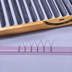 YY Lashes <strong>Extension</strong> 7mm Y Shape Lashes 2D 0.07 Faux <strong>Mink</strong> C/D Natural Soft Brazilian <strong>Eyelash</strong> Premade Volume Fans - Product Image 3