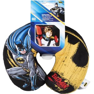 Cuscino da viaggio per il collo, morbido, per auto, Batman, ragazzo, supereroi - Product Image 5