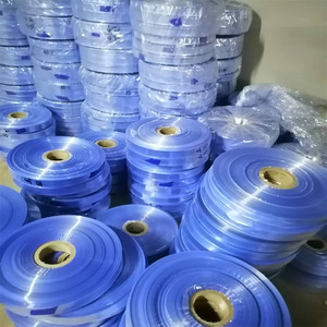 فيلم تغليف حراري (شرنك) أزرق فاتح عالي الجودة من كلوريد البوليفينيل (PVC) من المصنع مباشرة، متوفر على شكل أكمام أو أكياس أو رول أو أنبوب، الأعلى مبيعاً - Product Image 4