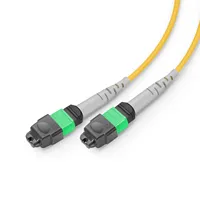 Cable de ramificación MMC monomodo MMC-16 APC hembra a 2 x MTP-8 APC hembra 16 fibras