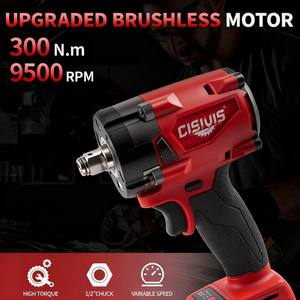 <span class=keywords><strong>Clé</strong></span> <span class=keywords><strong>à</strong></span> chocs sans fil Cisivis 300 Nm, 1/2 pouce, compatible avec la batterie au lithium M18 <span class=keywords><strong>Milwaukee</strong></span> - Product Image 6
