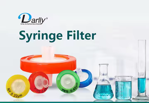 Nuovi filtri per siringa a membrana in PTFE idrofilo a 0.22 0.45 <span class=keywords><strong>Um</strong></span> pori con alloggiamento Sterile in PP da 13mm - Product Image 3