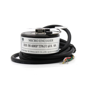 Microencoder Incremental Inventek IEH-30-600P TP6 F1 con Eje Hueco de 8mm para Máquinas Herramienta - Product Image 2