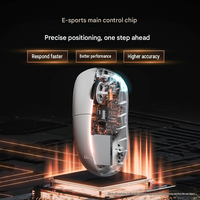 Ratón para Juegos Lenovo GM11 al por Mayor, Forma Simétrica, Ligero, Sensor PAW3311, Ratones para Juegos de Alto Rendimiento