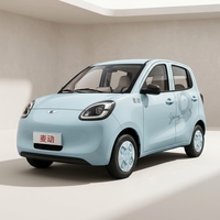 Véhicule électrique à faible vitesse ESUN 60V à batterie au plomb, 4 portes, 5 places, 4 roues, pour les trajets domicile-ville
