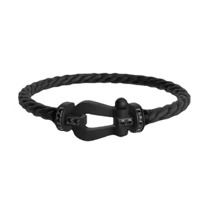 Vente directe usine – <span class=keywords><strong>Bracelet</strong></span> de luxe plaqué or avec zircon, couleurs assorties, pour bijoux fer à cheval, <span class=keywords><strong>bracelet</strong></span> corde, cadeau – Meilleures ventes - Product Image 6