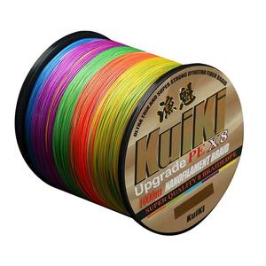 Línea de Pesca Trenzada Yu Kui de 500m/1000m, Ultra Resistente, para Lanzamiento de Señuelos, Cinco Colores, Ocho Hilos - Product Image 2