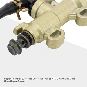 GOOFIT Pompe de <span class=keywords><strong>frein</strong></span> hydraulique CNC pour <span class=keywords><strong>moto</strong></span>, remplacement du <span class=keywords><strong>cylindre</strong></span> maître pour <span class=keywords><strong>moto</strong></span> tout-terrain, VTT, scooter de 50cc à 150cc - Product Image 3