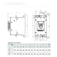 Arrancador suave trifásico para motor de CA Schnei Der ATS22D47Q, 47A 22KW 220V/380V, controlador de arranque suave con control vectorial industrial
