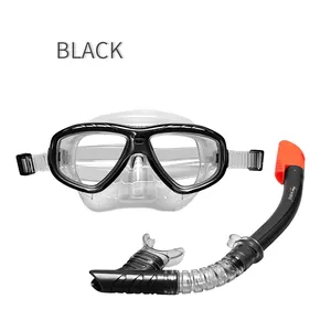 Gelombang Snorkel Masker Menyelam Set Tali Silikon Gratis Menyelam Snorkel Set Masker Menyelam Bebas Spearfishing Snorkel Set