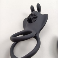 Anneau vibrant double moteur sans fil en gros avec télécommande, plug anal, masseur de prostate, 9 modes, jouet en silicone rechargeable