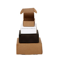 Boîte pliante en carton ondulé en papier kraft, boîte d'emballage personnalisée, boîte à rabat en papier kraft, papier kraft