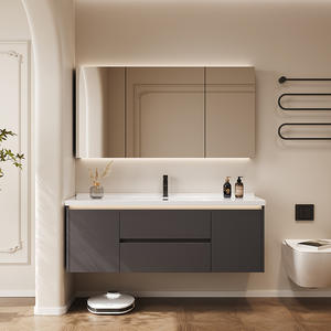 Armoire miroir intelligente murale en contreplaqué, résistante à l'eau, écologique, certifiée CE, haute qualité, prix bas, garantie 3 ans, directement de l'usine - Product Image 2