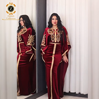 Robe de soirée Zaynab, robe abaya plissée faite à la main, designs turcs, nouvelles arrivées, dernière robe de soirée Dubai Jalabiya