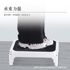 Tongchen Footstool 400x300x125mm Green Non-Slip Surface Medical Examination Step Stool - Product Image 4