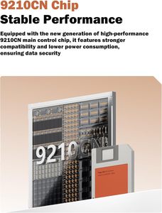 กล่องใส่ฮาร์ดดิสก์ภายนอก Hagibis รุ่น Floppy Disk Style USB 3.<span class=keywords><strong>2</strong></span> Gen2 10Gbps NVMe <span class=keywords><strong>M</strong></span>.<span class=keywords><strong>2</strong></span> 2230/2242 สำหรับ MacBook/<span class=keywords><strong>iPad</strong></span>/Android/iPhone 17 <span class=keywords><strong>Pro</strong></span> - Product Image 5