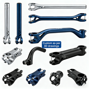 Varilla de Bicicleta de Aleación de Aluminio CNC de Diseño Ligero, Piezas Mecanizadas CNC de Precisión, Varilla Integrada para Bicicleta, Mecanizado CNC - Product Image 2