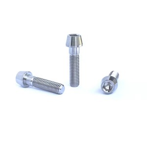 สลักเกลียวหัวหกเหลี่ยมเรียว ไทเทเนียมอัลลอยด์ เกรด 8.8 ขนาด M10x1.5x40 มม. UNC สำหรับงานยึดติดในอุตสาหกรรม - Product Image 6